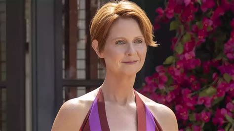 cynthia nixon nude|Cynthia Nixon Isn’t ‘Wildly Comfortable’ Filming Nude Scenes.